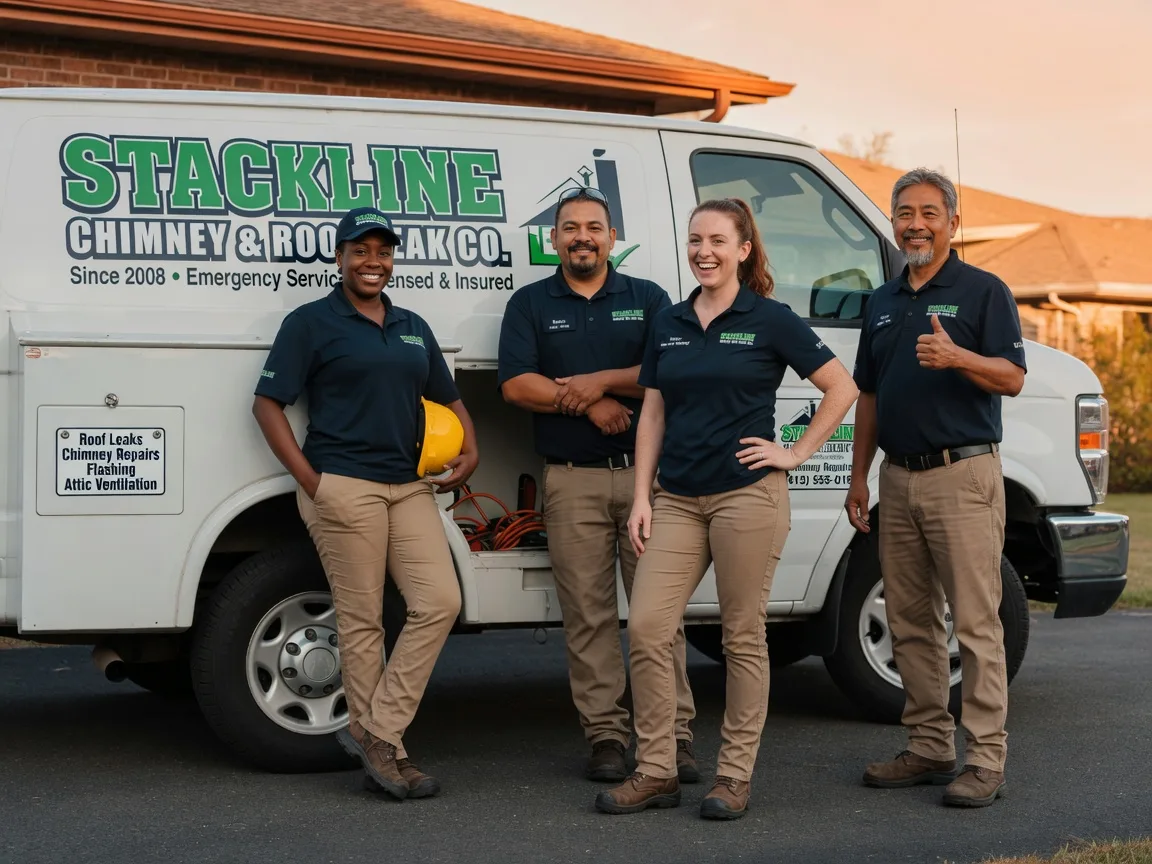 Chimney flashing repair company in Stockholm, WI